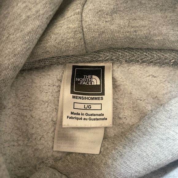 Mens Large North Face Sweatshirt in Gray- Used - Picture 3 of 4